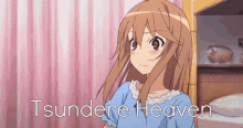 Tsundere Heaven Anime GIF - Tsundere Heaven Anime Blushing GIFs