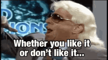 Ric Flair Learn To Love It GIF - Ric Flair Learn To Love It Best Thing GIFs