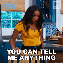 You Can Tell Me Anything Lisa GIF - You Can Tell Me Anything Lisa House Of Payne GIFs