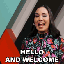 Hello And Welcome Stefanie Langer GIF - Hello And Welcome Stefanie Langer Overtakegg GIFs