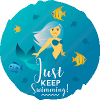 Swimming Sticker - Swimming Stickers