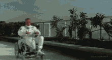 Paul Newman Wheelchair GIF - Paul Newman Wheelchair Silent Movie GIFs