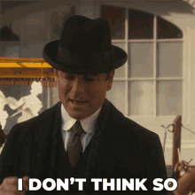 I Dont Think So William Murdoch GIF - I Dont Think So William Murdoch Murdoch Mysteries GIFs