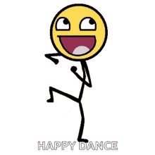 dance emoji meme smiley happy dance
