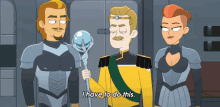 I Have To Do This Andy Billups GIF - I Have To Do This Andy Billups Star Trek Lower Decks GIFs