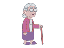 Old Lady GIF - Old Lady Walking GIFs