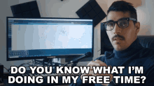 Do You Know What Im Doing In My Free Time Rudy Ayoub GIF - Do You Know What Im Doing In My Free Time Rudy Ayoub How Do I Spend My Free Time GIFs