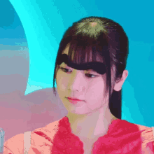 hinatazaka46 nibu akari funny eyebrows