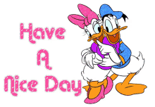 love you have a nice day daisy duck donald duck