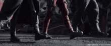 Deadpool Slow Motion GIF - Deadpool Slow Motion Colossus GIFs