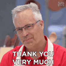 thank you very much larry harris gcbs great canadian baking show baking show canada