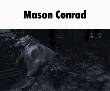 Mason Conrad Masomn GIF - Mason Conrad Masomn Bloodborne GIFs