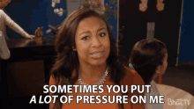 Sometimes You Put A Lot Of Pressure On Me Stressed Out GIF - Sometimes You Put A Lot Of Pressure On Me Stressed Out Overwhelmed GIFs