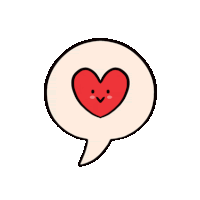 Cute Heart Sticker - Cute Heart Love Stickers