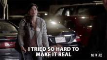I Tried So Hard To Make It Real Alison Becker GIF - I Tried So Hard To Make It Real Alison Becker Madison GIFs