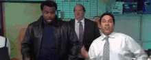 Office Dance Party GIF - The Office Kevin Malone Oscar Martinez GIFs