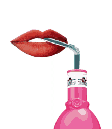 trojka pink love lips party