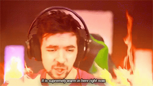 Jack Septiceye Warm In Here Right Now GIF - Jack Septiceye Warm In Here Right Now Summer GIFs