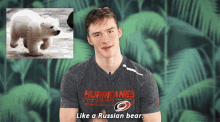 Andrei Svechnikov Like A Russian Bear GIF - Andrei Svechnikov Like A Russian Bear Russian Bear GIFs