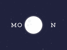 Moon Over The Moon GIF - Moon Over The Moon Night Sky GIFs