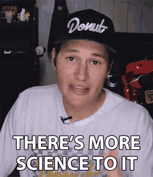 Theres More Science To It Jeremiah Burton GIF - Theres More Science To It Jeremiah Burton Donut Media GIFs