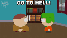 Go To Hell Kyle GIF - Go To Hell Kyle Cartman GIFs
