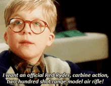 Gift Wish GIF - What I Want A Christmas Story Ralphie GIFs