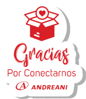 Andreani Gracias Sticker - Andreani Gracias Por Conectamos Stickers