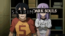 Skyrim Dark Souls GIF - Skyrim Dark Souls Anime GIFs