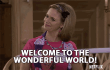 Welcome To The Wonderful World Greeting GIF - Welcome To The Wonderful World Welcome Greeting GIFs