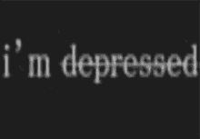 depression i am fine