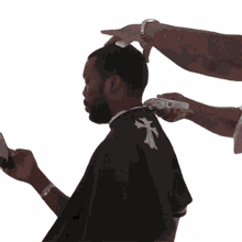 haircut meek mill on my soul song getting my hair done trimming my hair