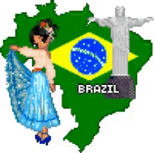 Brazil Glitter GIF - Brazil Glitter Christ The Redeemer GIFs