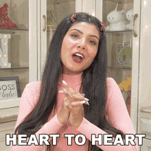 Heart To Heart Niharika Jain GIF - Heart To Heart Niharika Jain दिलसेदिल GIFs