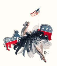 Election Day Primary Day GIF - Election Day Primary Day Paper Fashion GIFs