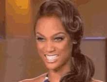 Tyra Banks Crazy Face GIF - Tyra Banks Crazy Face Making Faces GIFs