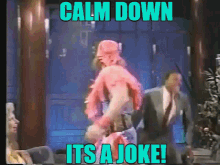 Macho Man Randy Savage Calm Down Its A Joke GIF - Macho Man Randy Savage Calm Down Its A Joke GIFs