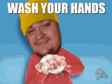 Jason Crosson Wash Your Hands GIF - Jason Crosson Wash Your Hands Wash These Hands GIFs