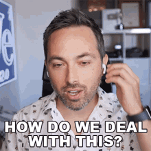 How Do We Deal With This Derek Muller GIF - How Do We Deal With This Derek Muller Veritasium GIFs