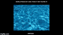 World Peace By2020 Pass It On GIF - World Peace By2020 Pass It On Youreit GIFs