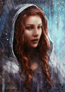 Elliered Rain Sansa GIF - Elliered Rain Sansa Redhead GIFs