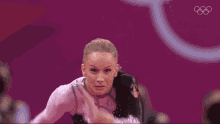 Running Sandra Izbasa GIF - Running Sandra Izbasa International Olympic Committee250days GIFs