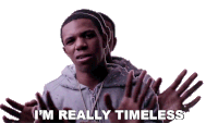 Im Really Timeless A Boogie Wit Da Hoodie Sticker - Im Really Timeless A Boogie Wit Da Hoodie Timeless Song Stickers