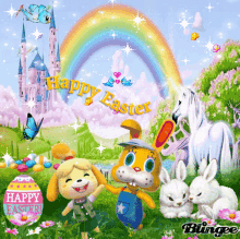 Animal Crossing Happy Easter GIF - Animal Crossing Happy Easter Easter GIFs