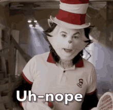 the cat in the hat uh no nope mike myers i dont think so