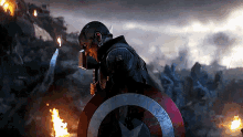 Avengers Captain America GIF - Avengers Captain America Ready To Fight GIFs