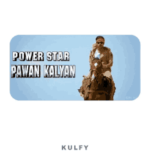 power star pawan kalyan sticker pawan kalyan power star kulfy