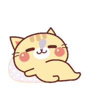 cat sticker line sticker sticker cat pillow