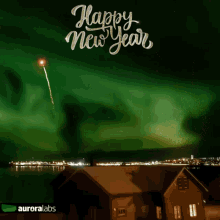 Happy New Year Aurora GIF - Happy New Year Aurora Northern Lights GIFs