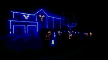 Once Last Halloween Post Because It'S So Epic GIF - Halloween Lights House GIFs